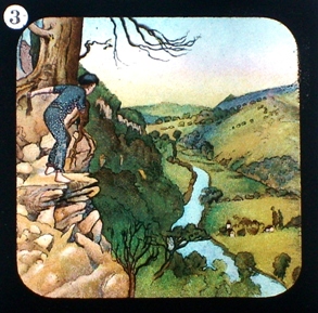 THE WATER-BABIES - magic lantern slide